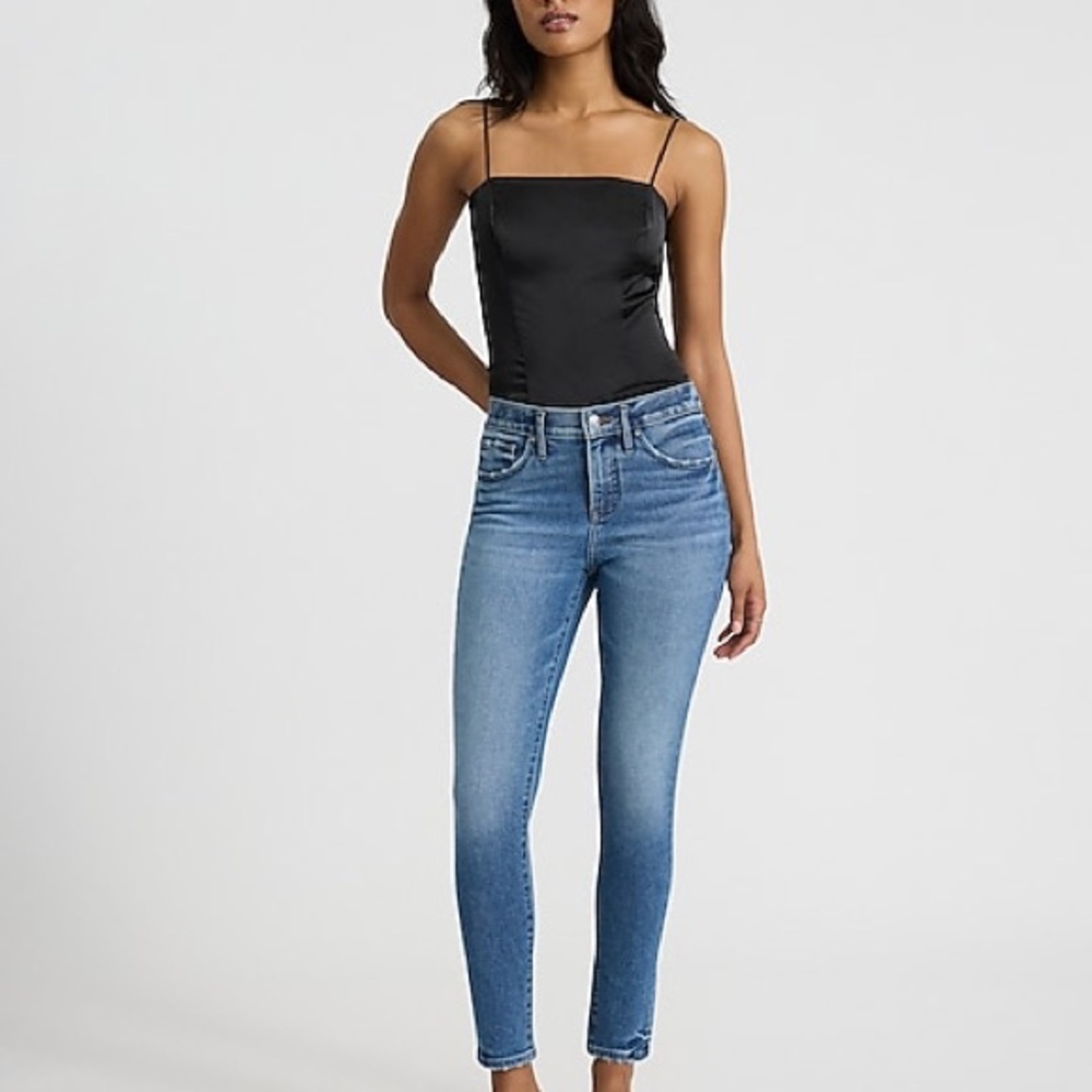 Express Women's Blue Skinny Stretch 29 x 30 - Picture 2 of 12